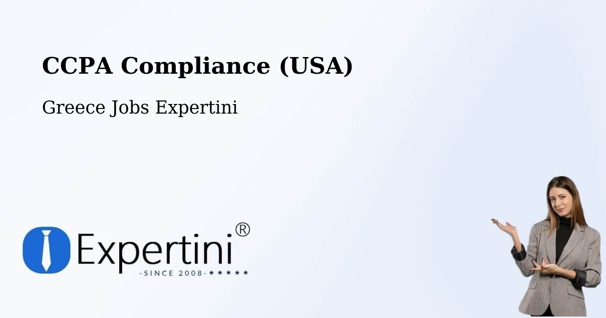 CCPA Privacy Rights & Compliance Notice – Mílos - Greece Jobs Expertini